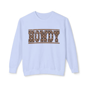 Howdy Checkered Sweatshirt Howdy Checkered Sweatshirt