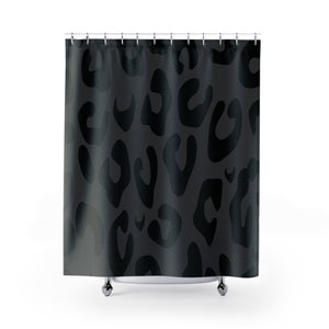 Shadow Leopard Shower Curtain Shadow Leopard Shower Curtain