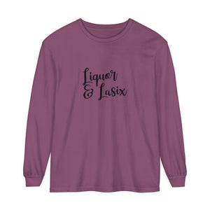 Liquor & Lasix Long Sleeve T-Shirt Liquor & Lasix Long Sleeve T-Shirt