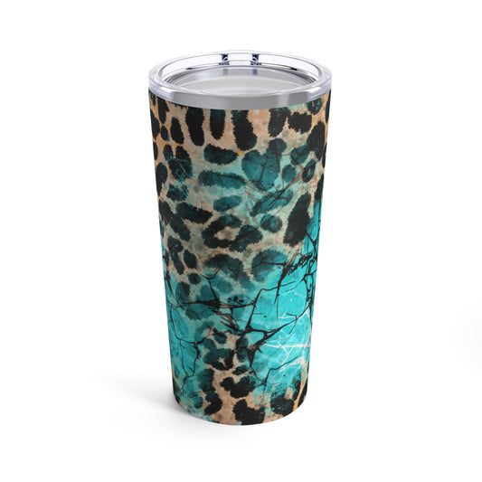 Turquoise slab Tumbler 20oz
