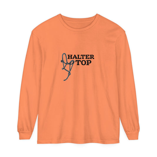 Halter Top Long Sleeve T-Shirt