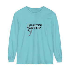 Halter Top Long Sleeve T-Shirt Halter Top Long Sleeve T-Shirt