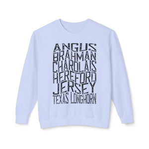 Cattle Breeds Sweatshirt Cattle Breeds Sweatshirt