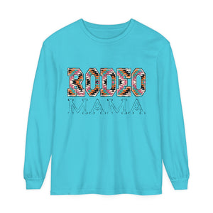 Rodeo Mama Aztec Long Sleeve T-Shirt Rodeo Mama Aztec Long Sleeve T-Shirt