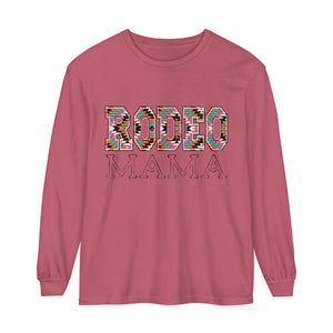 Rodeo Mama Aztec Long Sleeve T-Shirt Rodeo Mama Aztec Long Sleeve T-Shirt