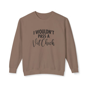 Vet check Sweatshirt Vet check Sweatshirt