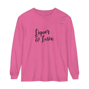 Liquor & Lasix Long Sleeve T-Shirt Liquor & Lasix Long Sleeve T-Shirt