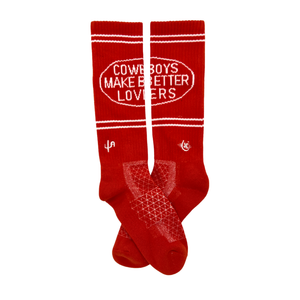 Cactus Alley-Cowboys Lover Red Performance Socks Cactus Alley-Cowboys Lover Red Performance Socks