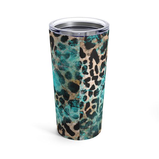 Turquoise slab Tumbler 20oz