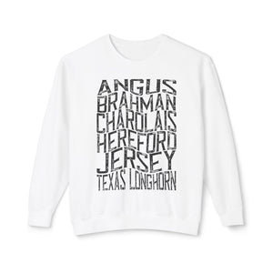 Cattle Breeds Sweatshirt Cattle Breeds Sweatshirt