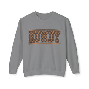 Howdy Checkered Sweatshirt Howdy Checkered Sweatshirt