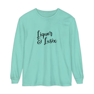 Liquor & Lasix Long Sleeve T-Shirt Liquor & Lasix Long Sleeve T-Shirt