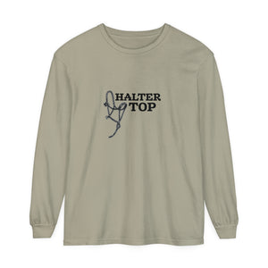 Halter Top Long Sleeve T-Shirt Halter Top Long Sleeve T-Shirt