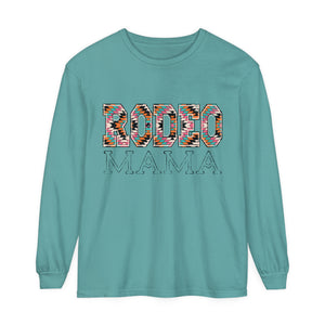 Rodeo Mama Aztec Long Sleeve T-Shirt Rodeo Mama Aztec Long Sleeve T-Shirt