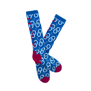 High Maintenance Cowgirl Sky Blue Performance Socks High Maintenance Cowgirl Sky Blue Performance Socks