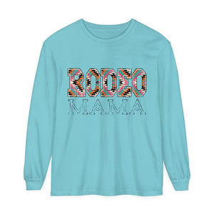 Rodeo Mama Aztec Long Sleeve T-Shirt Rodeo Mama Aztec Long Sleeve T-Shirt
