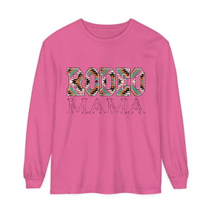 Rodeo Mama Aztec Long Sleeve T-Shirt Rodeo Mama Aztec Long Sleeve T-Shirt