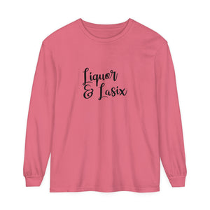 Liquor & Lasix Long Sleeve T-Shirt Liquor & Lasix Long Sleeve T-Shirt