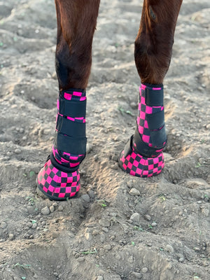 Rodeo Riot Checkered Sport Boots Rodeo Riot Checkered Sport Boots