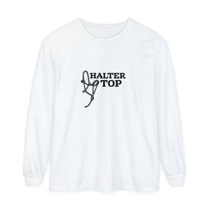 Halter Top Long Sleeve T-Shirt Halter Top Long Sleeve T-Shirt