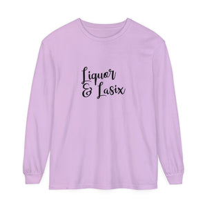 Liquor & Lasix Long Sleeve T-Shirt Liquor & Lasix Long Sleeve T-Shirt