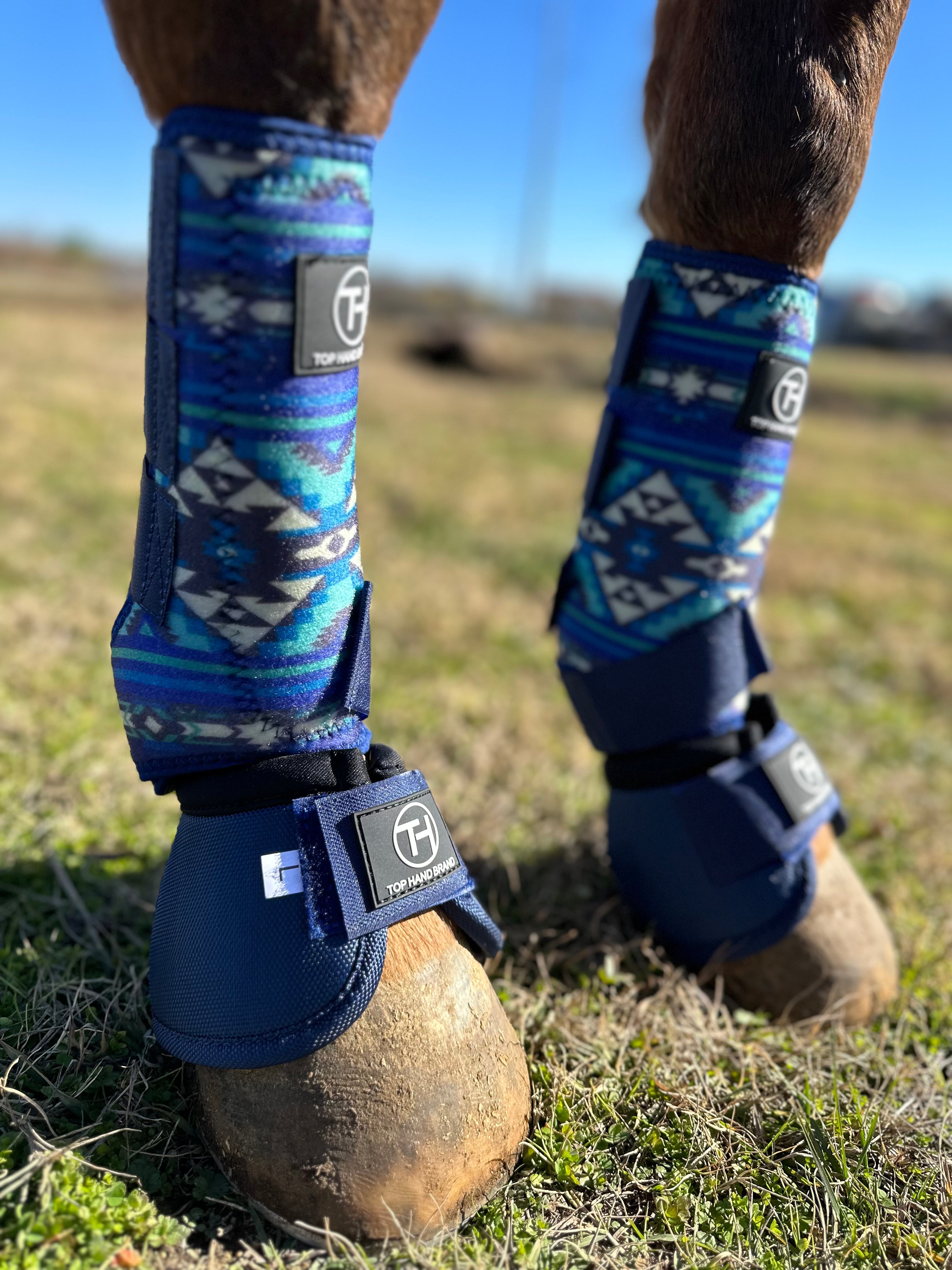 Blue Aztec Boot Bundle