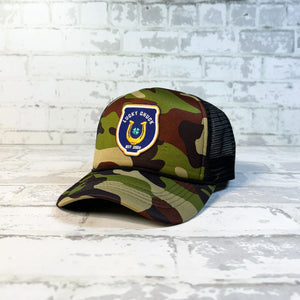 Lucky Polo Camo Trucker Hat Lucky Polo Camo Trucker Hat
