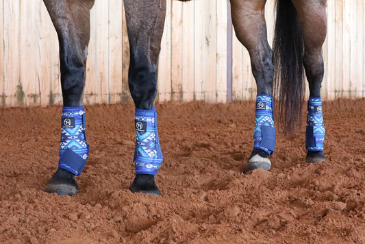 Blue Aztec Sport Boot