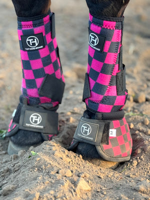 Rodeo Riot Checkered Bell Boot Rodeo Riot Checkered Bell Boot