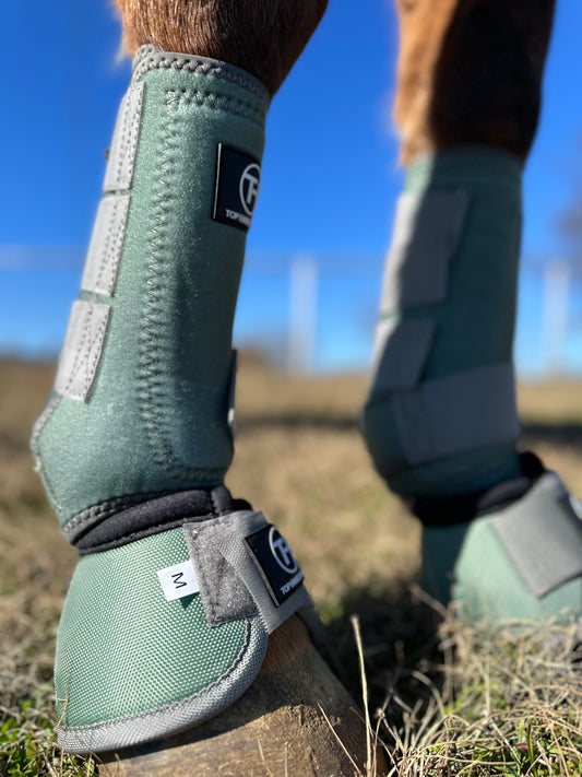 Sage Green Bell Boot