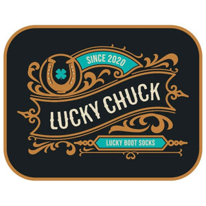 Lucky Chuck Gold Logo Sticker Lucky Chuck Gold Logo Sticker