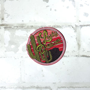Lucky Dreamer Circle Iron-on Patch Lucky Dreamer Circle Iron-on Patch