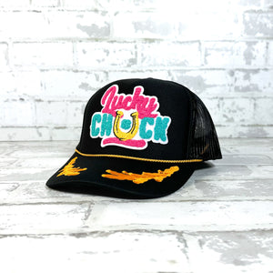 Lucky Chuck Logo Captain Trucker Lucky Chuck Logo Captain Trucker