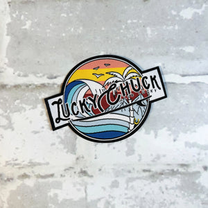 Lucky Beach Vibes Iron-on Patch Lucky Beach Vibes Iron-on Patch