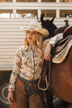 Yeehaw Button Up Yeehaw Button Up