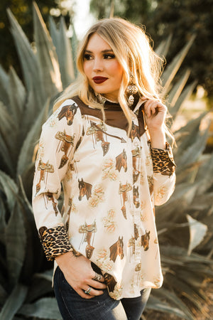 El Caballo Button Up El Caballo Button Up