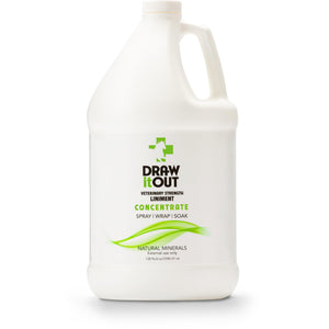 Draw It Out® 128oz Concentrate Horse Liniment — The Barn Essential Draw It Out® 128oz Concentrate Horse Liniment — The Barn Essential