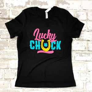 Lucky Chuck Logo Tee - Women's Relaxed Fit Lucky Chuck Logo Tee - Women's Relaxed Fit