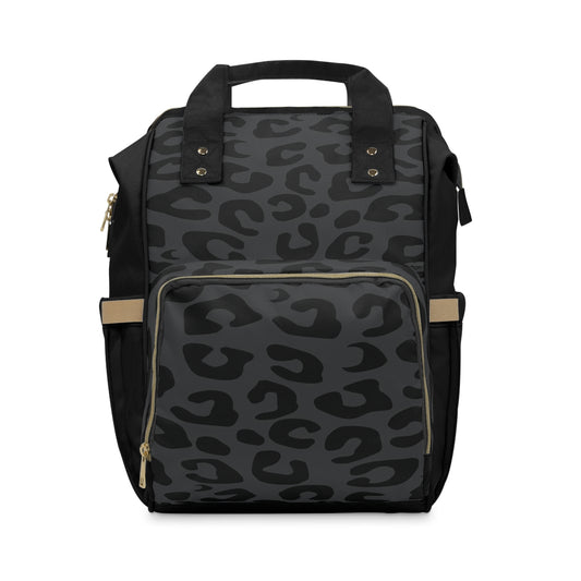 Gray Cheetah Top Hand All-Around Bag