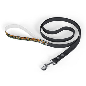 Snow Leopard Serape Dog Leash Snow Leopard Serape Dog Leash