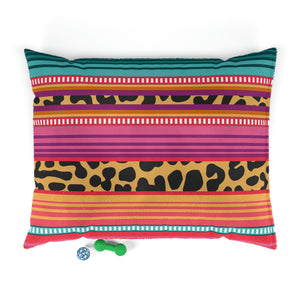 Cheetah Serape Pet Bed Cheetah Serape Pet Bed