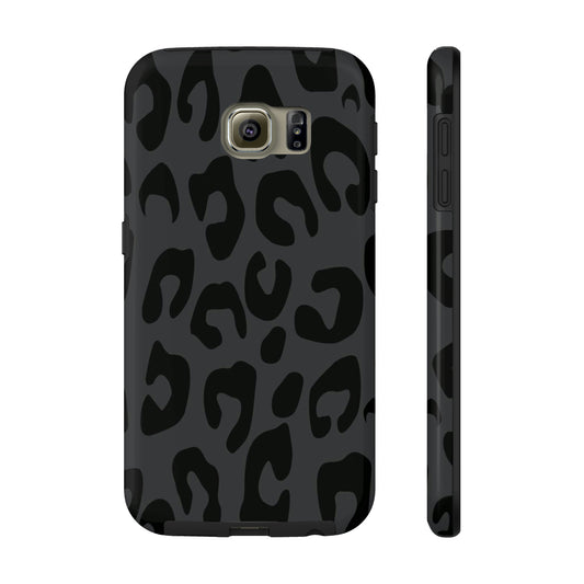 Gray Cheetah phone case