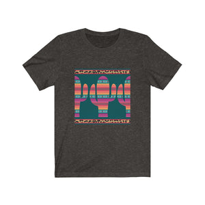 Serape Cactus Short Sleeve Tee Serape Cactus Short Sleeve Tee