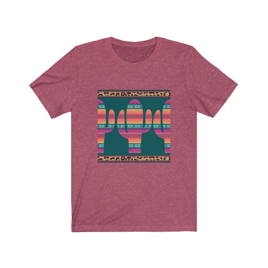 Serape Cactus Short Sleeve Tee