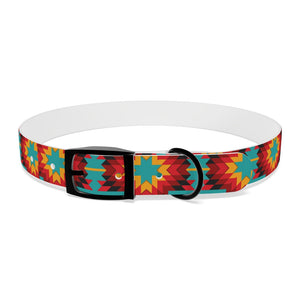 Cheetah Serape Dog Collar Cheetah Serape Dog Collar