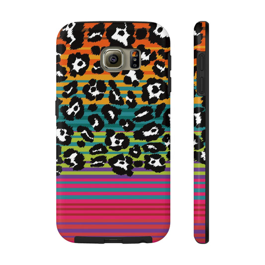 Snow Leopard Serape Phone Case