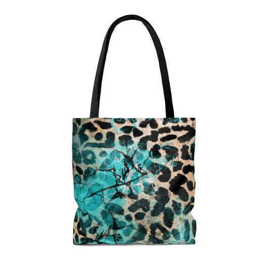 Turquoise Slab Boot Bag