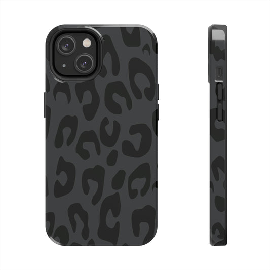 Gray Cheetah phone case