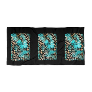 Turquoise Slab Beach Towel Turquoise Slab Beach Towel