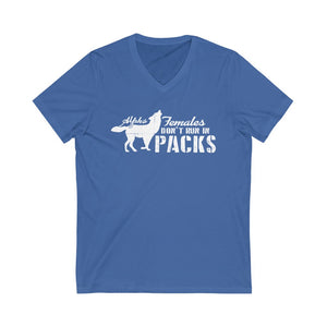 Alpha Females (Wolf) V-Neck Tee Alpha Females (Wolf) V-Neck Tee